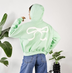 Buzo frizado con capucha keyli - tienda online