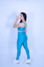 TOP MEL + LEGGING COMPRESSÃO AZUL PETRÓLEO - comprar online