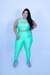 TOP FLÁVIA + LEGGING COMPRESSÃO LIMA