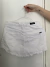 Pollera Lovely Denim blanca - comprar online