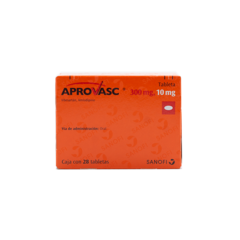 APROVASC 300/10MG TAB C28