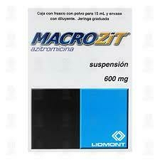 MACROZIT 600 MG SUSP 15 ML