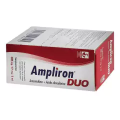 AMPLIRON DUO 400/57 MG FCO PVO 70ML