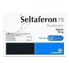 SELTAFERON 75 MG CAPS 10