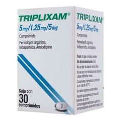 TRIPLIXAM 5MG/1.25MG/5MG COMPR C/30