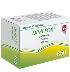 DIMEFOR 850 MG TAB 60