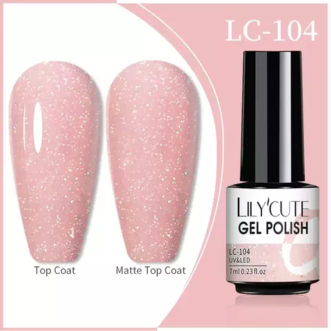 LILYCUTE-Esmalte Magnético para Unhas do Gato Flowing, Semi Permanente, Glitter