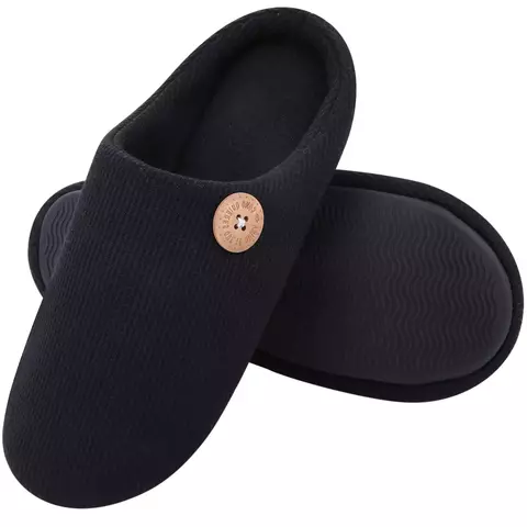 SHalues Chinelos de Mulas Macias - Sapatos Quentes para Homens e Mulheres