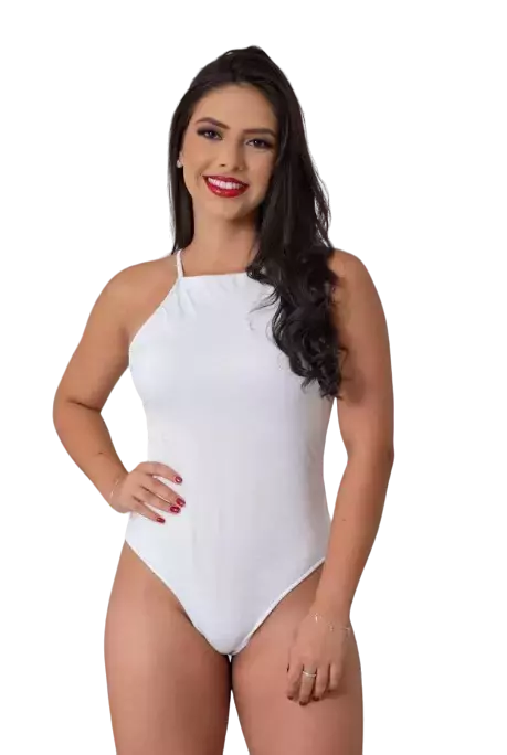 Maiô Decote Trapézio Com Amarração - 32326