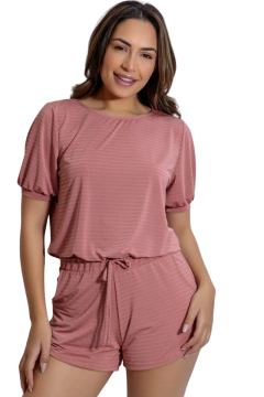 Pijama Liganete Manga Mini Bufante - 22236 - comprar online