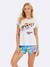 PIJAMA CURTO FEM / MESCLA / MENINAS SUPER PODEROSAS 2