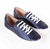 Zapatillas Aleli Azules Metalizadas, Sucre