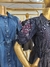 Imagem do Vestido Jeans Bordado Claro/Escuro