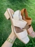 Sandália de Couro Salto baixo - comprar online