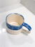 Taza Azul Chorreado en internet