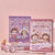 Kit Menininha Kawaii Premium - Rosa ou Lílas Caixa de presente - comprar online