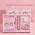 Kit Menininha Kawaii Premium - Rosa ou Lílas Caixa de presente