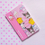 Planner Caderno Luxo Sanrio Capa Dura e Fecho Magnético 96 Fls