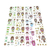 Cartelas de Adesivos Menininhas Kawaii - comprar online