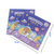 Caixa c/ 100 cartelas de adesivos PET Ursinho astronauta Kawaii na internet