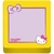 Bloco Adesivado Mini Hello Kitty 50 Folhas Leo e Leo - Papelaria da Jade