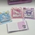 Mini caderninho chaveiro de adesivos e anotações - Sanrio - Papelaria da Jade