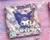 Mini caderninho chaveiro de adesivos e anotações - Sanrio - comprar online