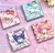 Mini caderninho chaveiro de adesivos e anotações - Sanrio