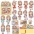 Imagem do Pacotinho c/40 adesivos menininhas kawaii Telado