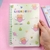 Caderno Aramado Silicone A6 Ursinhos Cute Baby na internet