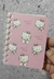 Caderneta espiral pautado Hello kitty - loja online