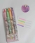 Kit c/4 canetas 2 em 1: marca-texto + caneta gel azul Hello Kitty - comprar online