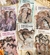 Kit com 30 adesivos Menininhas Vintage Estilo Outono - Adesivos “Poetry Collection”