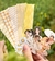 Kit c/20 Adesivos Decorativos "Flower - Falling Girl's Heart" - Bullet Journal Menininhas Kawaii