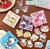 Caixinha Com 60 Adesivos Sanrio Personagens (Novos modelos) - loja online