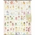 Kit c/ 5 ou 10 cartelas de Adesivos PET Menininhas Estilo Oriental – Perfeito para Journaling e Bullet Journal - loja online