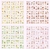 Kit de Adesivos PET “Flower Shadow Spring” – Kit c/ 5 ou 10 Cartelas Temáticas Kawaii vintage floral - comprar online