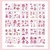 Imagem do Pacote com 25 Cartelas de Adesivos - Sanrio & Urso Lotso
