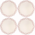 Jogo Americano 4 Lugares Encanto Off Color Rosa - comprar online