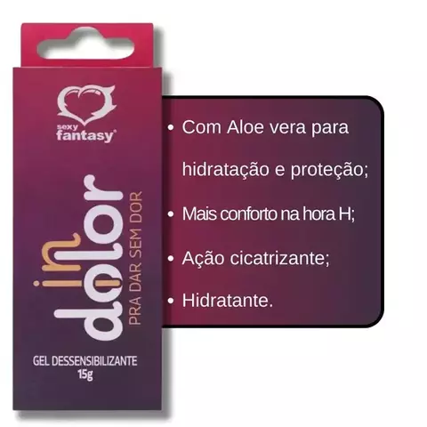 InDolor Gel Dessensibilizante Sexy Fantasy 18g