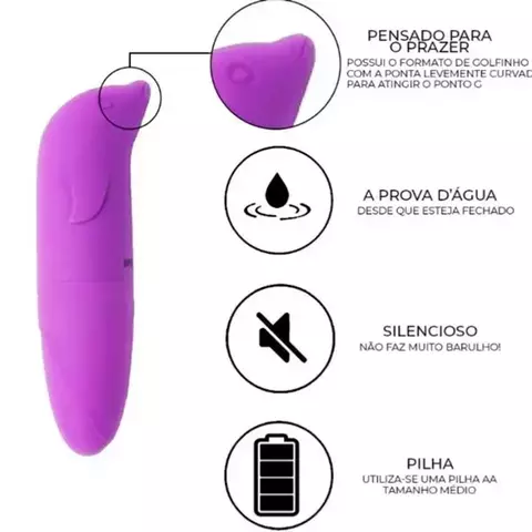 Vibrador Golfinho