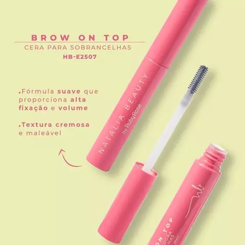 Cera Modeladora de Sobrancelhas Natalia Beauty