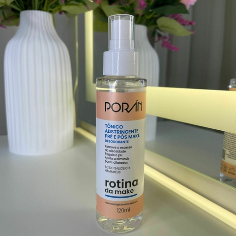 Tônico Adstringente Pré e Pós Make Poran - comprar online