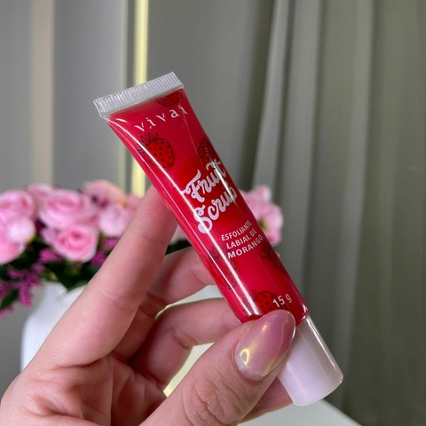 Esfoliante Labial Morango Vivai - comprar online