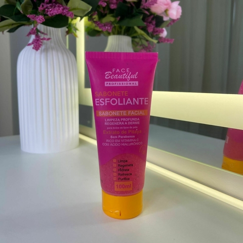 Sabonete Esfoliante Facial Pitaya Facebeautiful - comprar online
