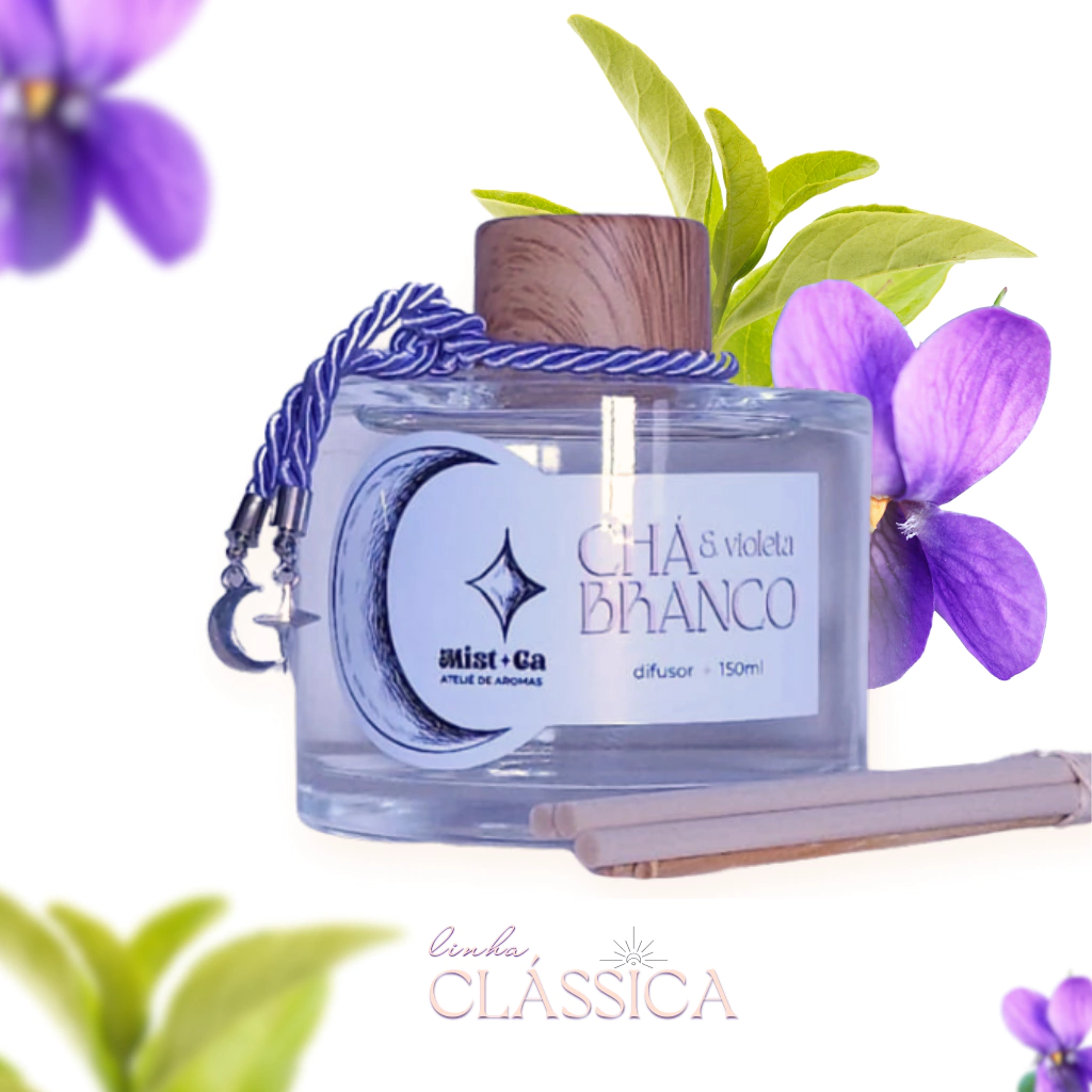 Difusor Vareta Chá Branco & Violeta - 150ml