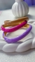 Bracelete Resinado Banhado a Ouro