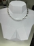 Choker Prata Entrelaçado na internet