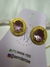 Conjunto Zircônia Rosa Folheado a Ouro - A&M de Mãe