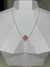 Colar Prata de Trevo Rosa na internet